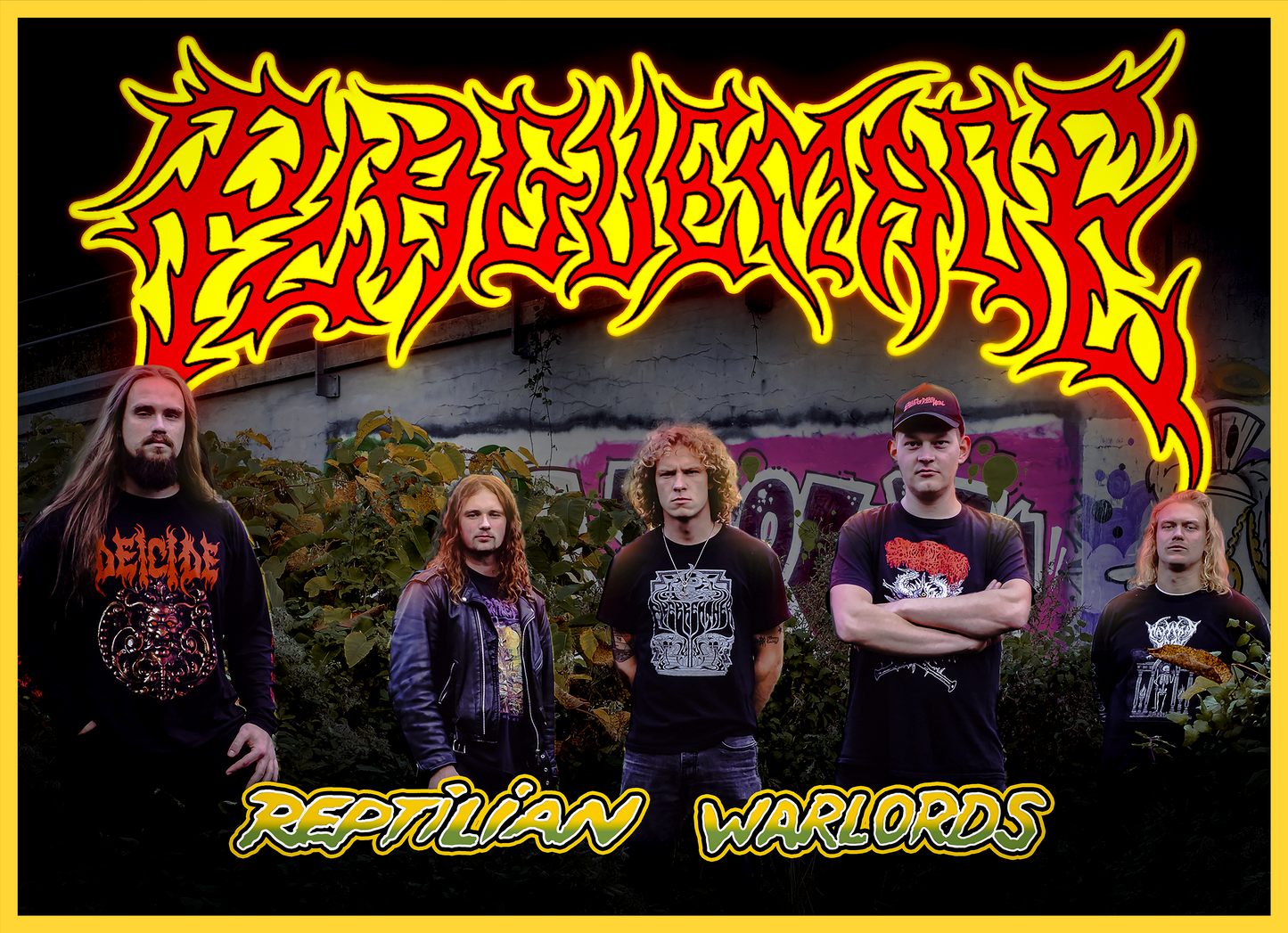 REPTILIAN WARLORDS VINYL - Limited 700 (Reptilian Green)