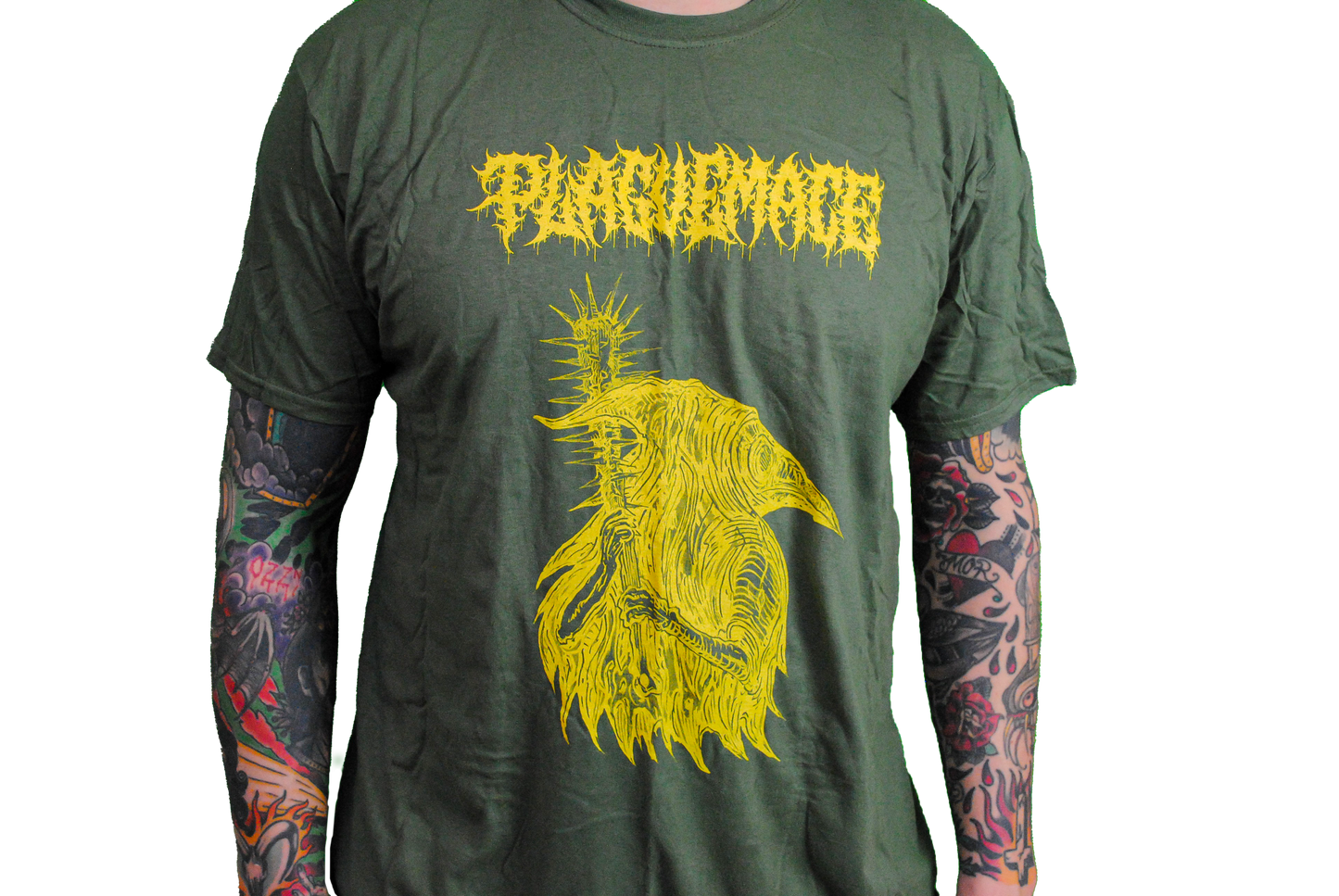 PLAGUEFACE T-SHIRT – GREEN