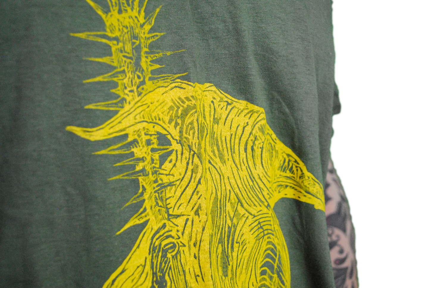 PLAGUEFACE T-SHIRT – GREEN
