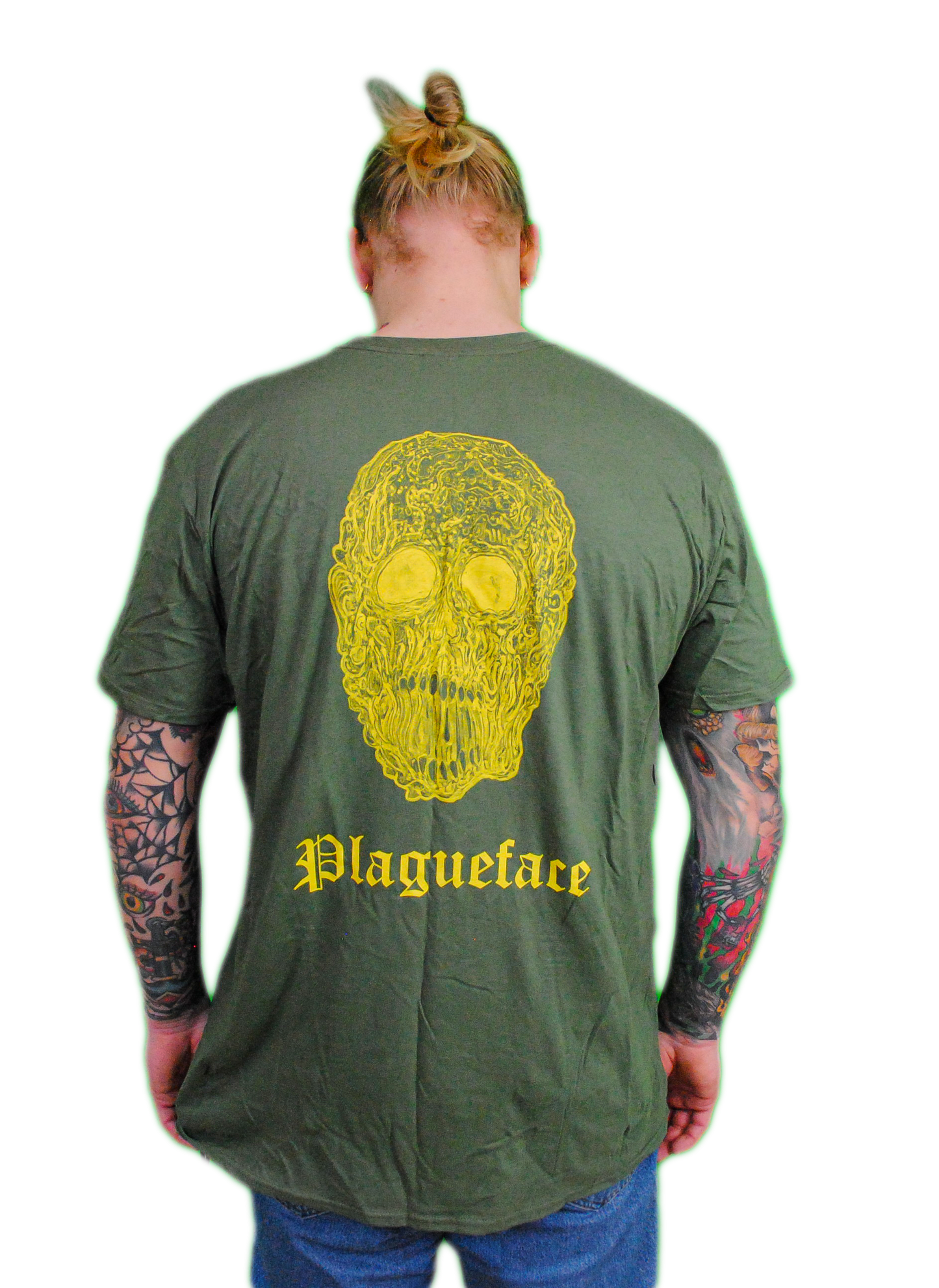 PLAGUEFACE T-SHIRT – GREEN