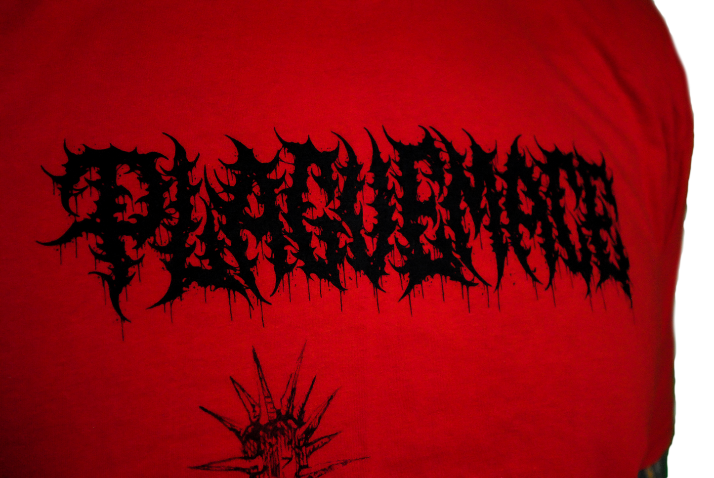 PLAFGUEFACE T-SHIRT RED