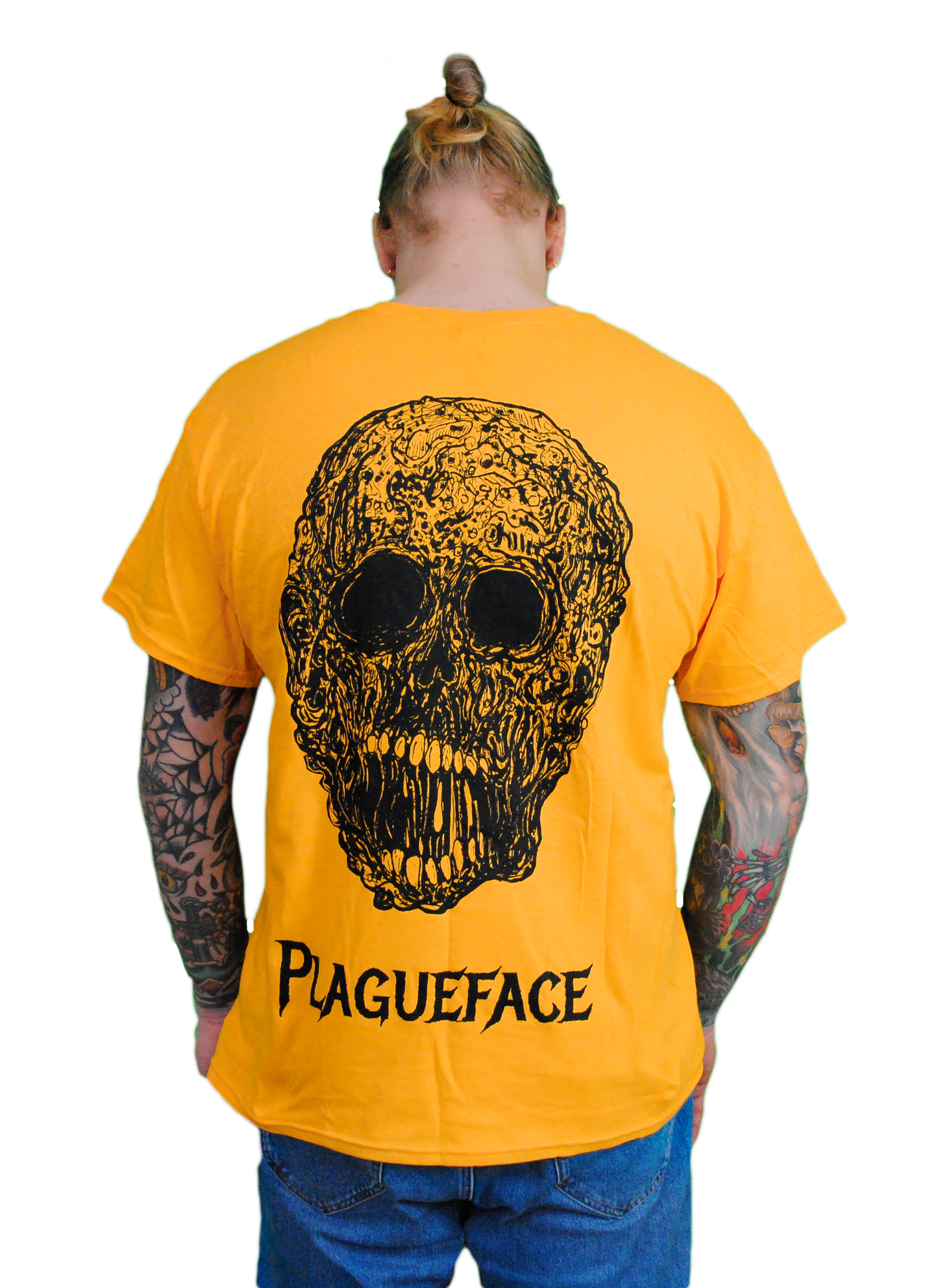 PLAGUEFACE T-SHIRT YELLOW