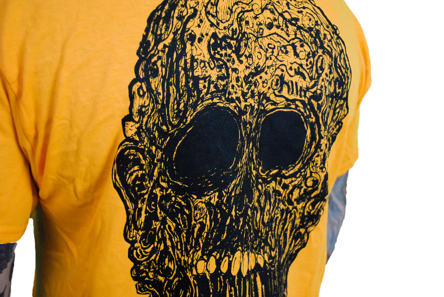PLAGUEFACE T-SHIRT YELLOW