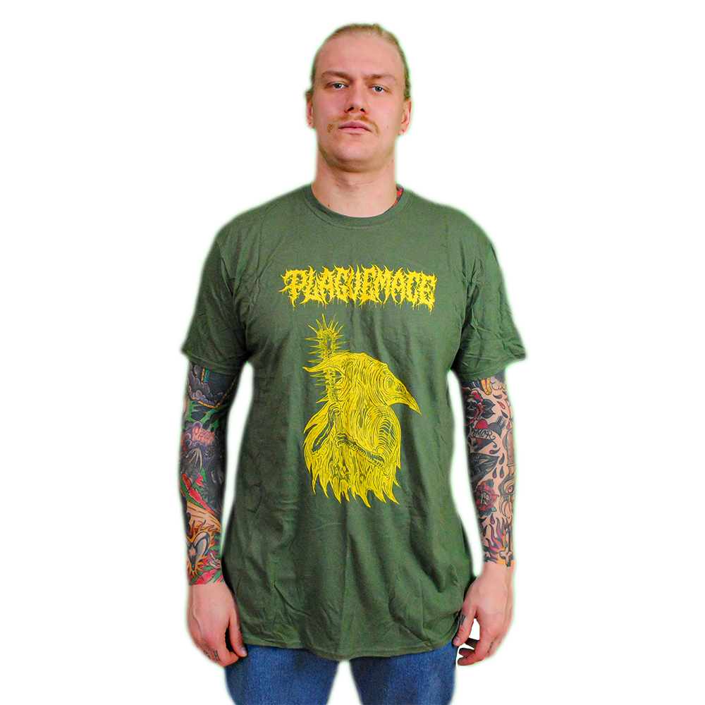 PLAGUEFACE T-SHIRT – GREEN