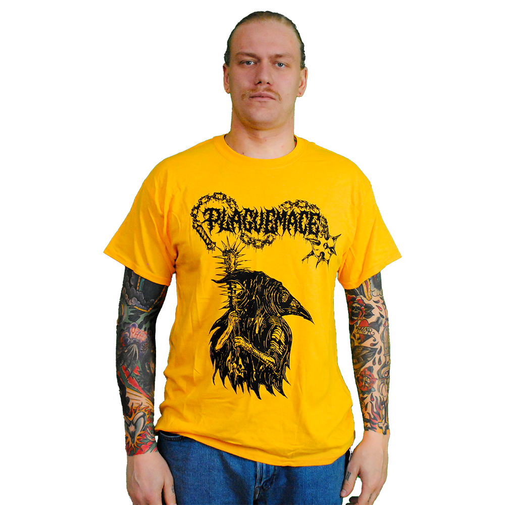PLAGUEFACE T-SHIRT YELLOW