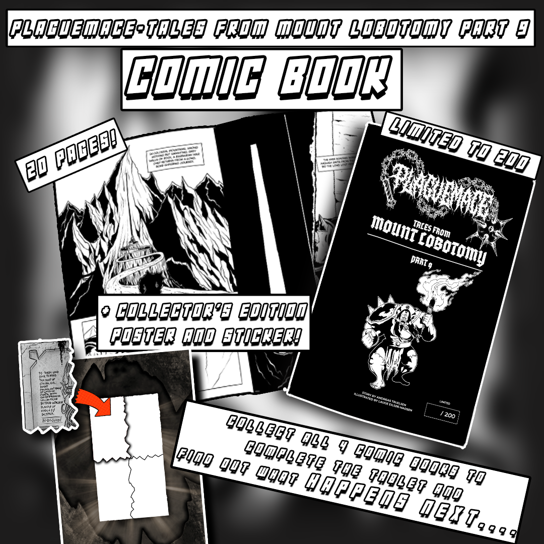 COMIC BOOK - TALES FROM MOUNT LOBOTOMY PT. 9